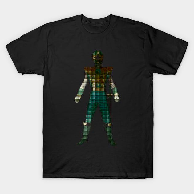 GREEN SAMURAI RANGER POWER RANGERS NINJA STORM T-Shirt by TSOL Games